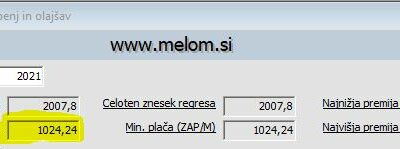 Plače – sprememba minimalne osnove za prispevke
